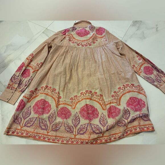 Free people smell of roses mini dress #3 - Picture 3 of 11